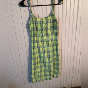 Route 66 vintage plaid dress